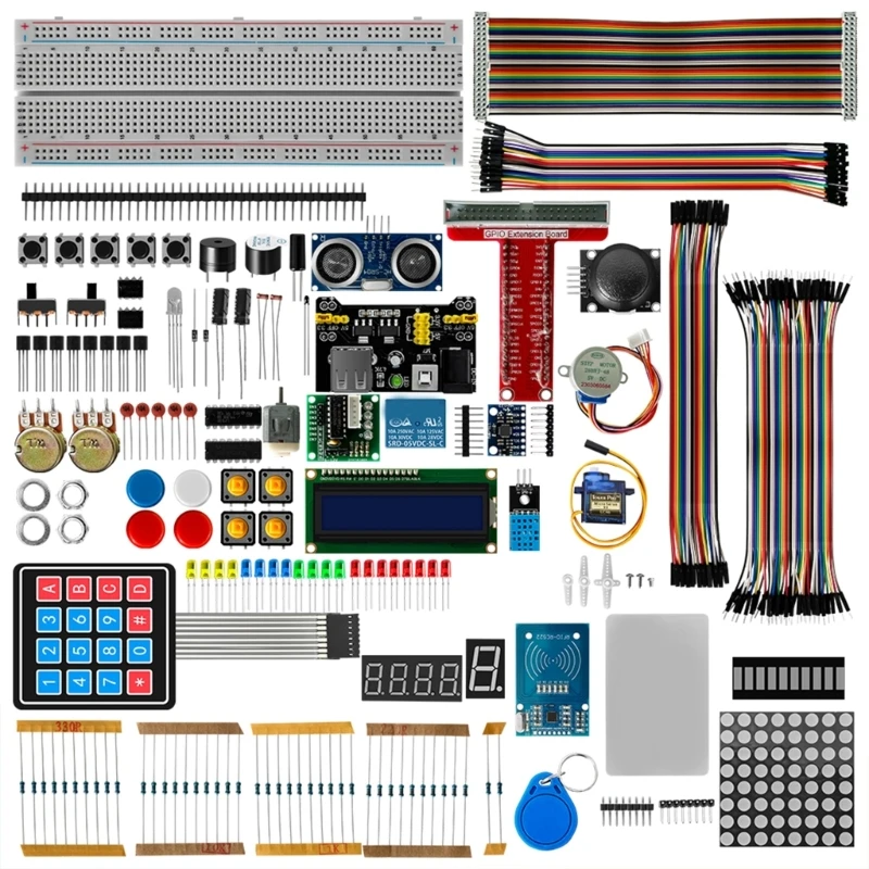Супер стартовый комплект для Raspberry LCD1602, сервопривода, двигателя, кода C и Прямая поставка
Супер стартовый комплект для Raspberry LCD1602, сервопривода, двигателя, кода C и Прямая поставка