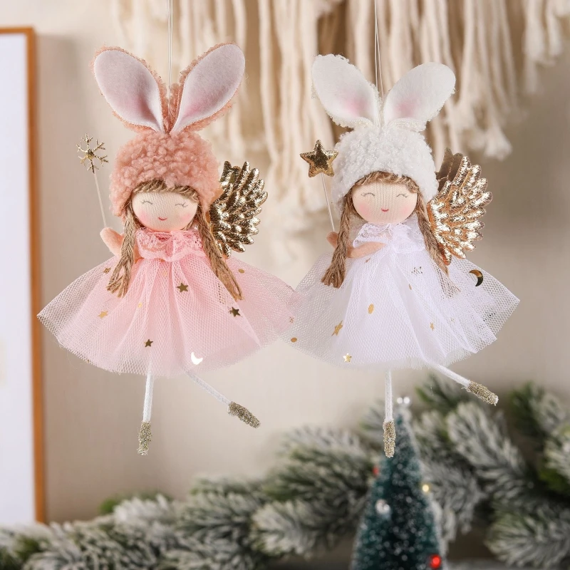 4pcs/set Christmas Angel Doll Pendants Xmas Decor Children's Gift Home Ornaments Party Holiday Fireplace Dropshipping
4pcs/set Christmas Angel Doll Pendants Xmas Decor Children's Gift Home Ornaments Party Holiday Fireplace Dropshipping