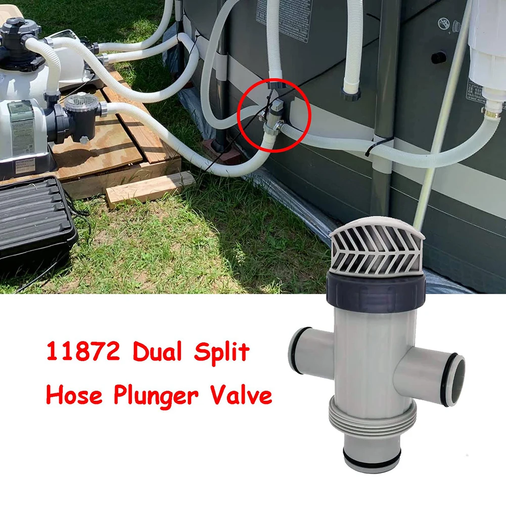 Plunger Valve For Intex 11872 Dual Split Hose Plunger Valve Hose Connector Replacement Valve Swimming Pool Hot Tubs Parts
Plunger Valve For Intex 11872 Dual Split Hose Plunger Valve Hose Connector Replacement Valve Swimming Pool Hot Tubs Parts