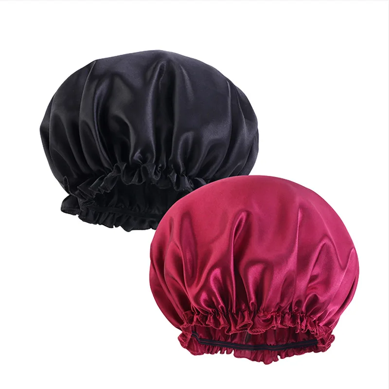 2pcs New women Hair Satin Bonnet Night Sleep Cap Shower Caps Hair Care Bonnet Hat Head Cover Elastic Band Bathroom Shower Caps
2pcs New women Hair Satin Bonnet Night Sleep Cap Shower Caps Hair Care Bonnet Hat Head Cover Elastic Band Bathroom Shower Caps