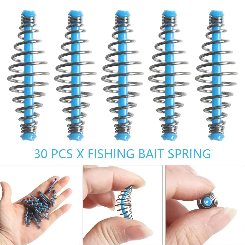 10/30 Pcs Fishing Bait Spring Lure Inline Hanging Tackle Stainless Steel Feeder Fishing Connection Tackles Supplies
10/30 Pcs Fishing Bait Spring Lure Inline Hanging Tackle Stainless Steel Feeder Fishing Connection Tackles Supplies