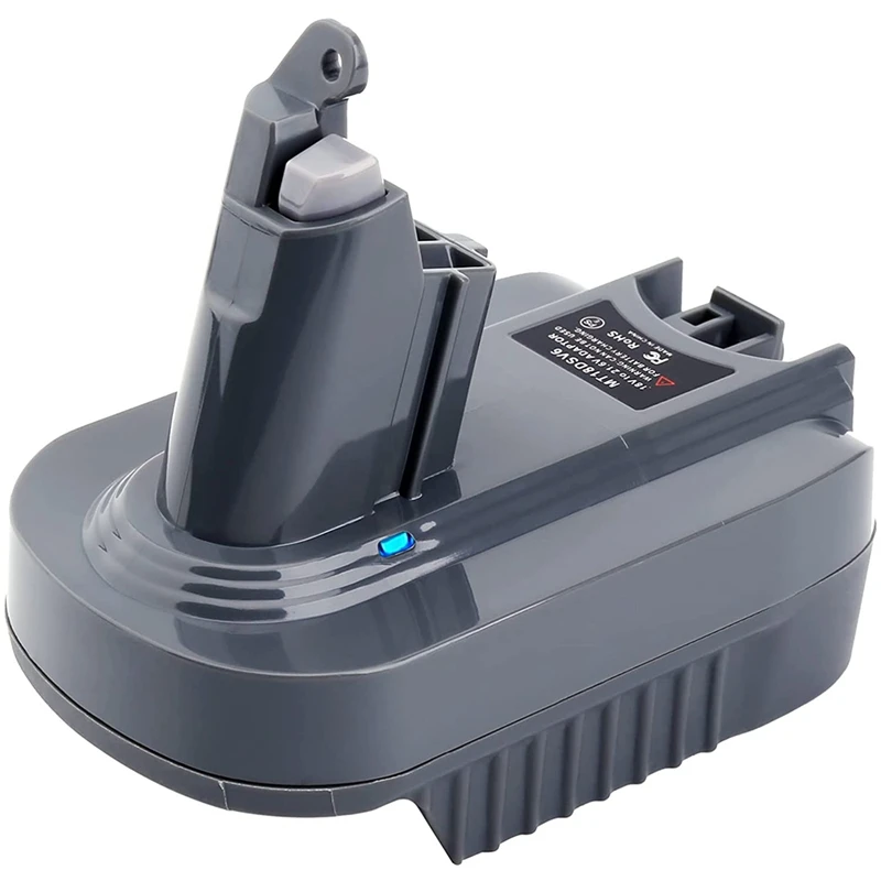 V6 Adapter For Makita 18V Lithium Battery BL1850 BL1815 BL1830 Convert To For Dyson V6 Battery SV04 SV03 DC59 DC58 DC62
V6 Adapter For Makita 18V Lithium Battery BL1850 BL1815 BL1830 Convert To For Dyson V6 Battery SV04 SV03 DC59 DC58 DC62