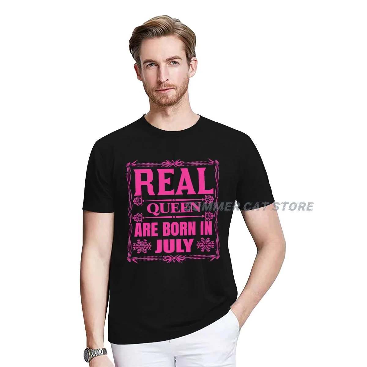Real Queend Are Born In JULY Funny Birthday Gift For Women T-Shirt Pure Cotton Basic TShirt Men women
Real Queend Are Born In JULY Funny Birthday Gift For Women T-Shirt Pure Cotton Basic TShirt Men women