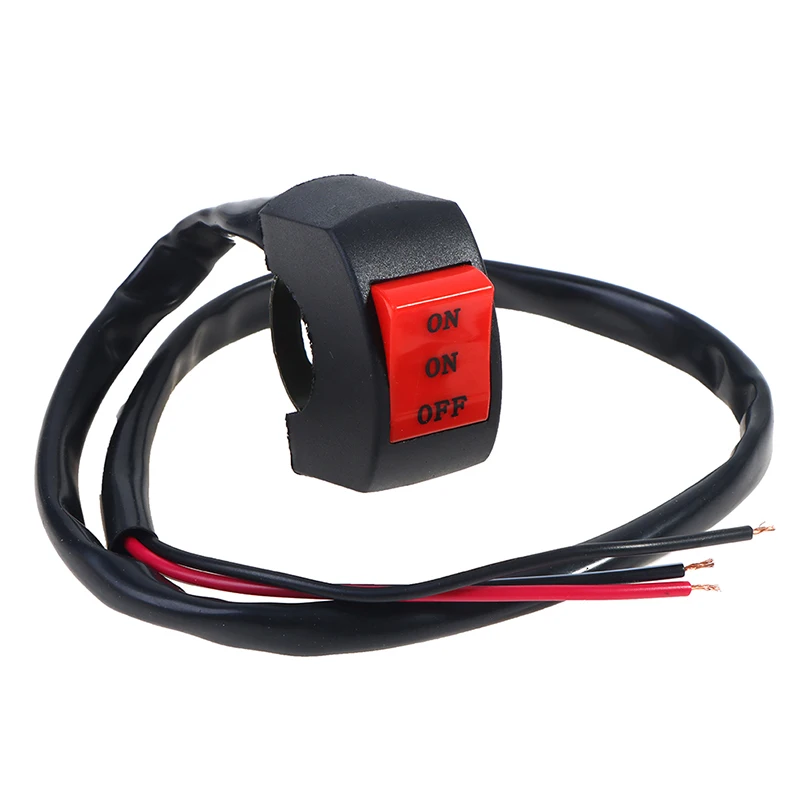 LED Headlight Switch Far Near Three Line Motorbike Switch Button Motorcycle Handlebar Switch Button Driving Light Switch
LED Headlight Switch Far Near Three Line Motorbike Switch Button Motorcycle Handlebar Switch Button Driving Light Switch