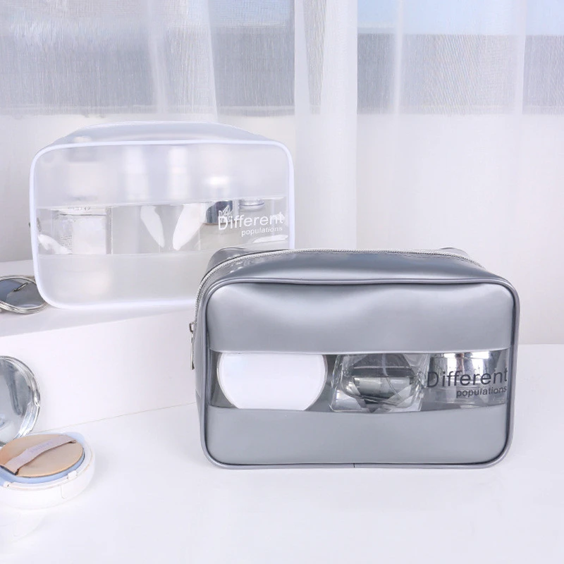 1 pc Women Clear Cosmetic Bags PU Beauty Case Make Up Bag Large Travel Makeup Organizer Bag Necessaire Feminina Kosmetyczka
1 pc Women Clear Cosmetic Bags PU Beauty Case Make Up Bag Large Travel Makeup Organizer Bag Necessaire Feminina Kosmetyczka