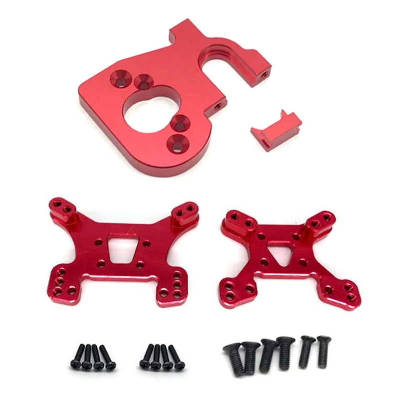 144001 Part Front And Rear Shock Tower Board Set Red With RC Car Motor Holder Replacement Accessories Red
144001 Part Front And Rear Shock Tower Board Set Red With RC Car Motor Holder Replacement Accessories Red