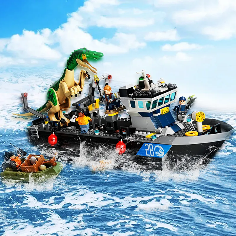 2022 Jurassics Dinosaur Baryonyx Transport Ship Escapes Building Block Bricks Toy for Children Gifts 76942
2022 Jurassics Dinosaur Baryonyx Transport Ship Escapes Building Block Bricks Toy for Children Gifts 76942