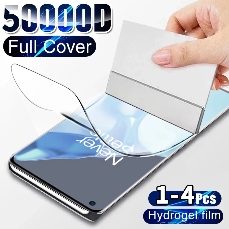 

Full Cover Hydrogel Film Screen Protector For OnePLus 8 9 7 6 5 9RT Nord Screen Protector For OnePLus 8 9 ACE 7T 6T 5T 8T 10 Pro