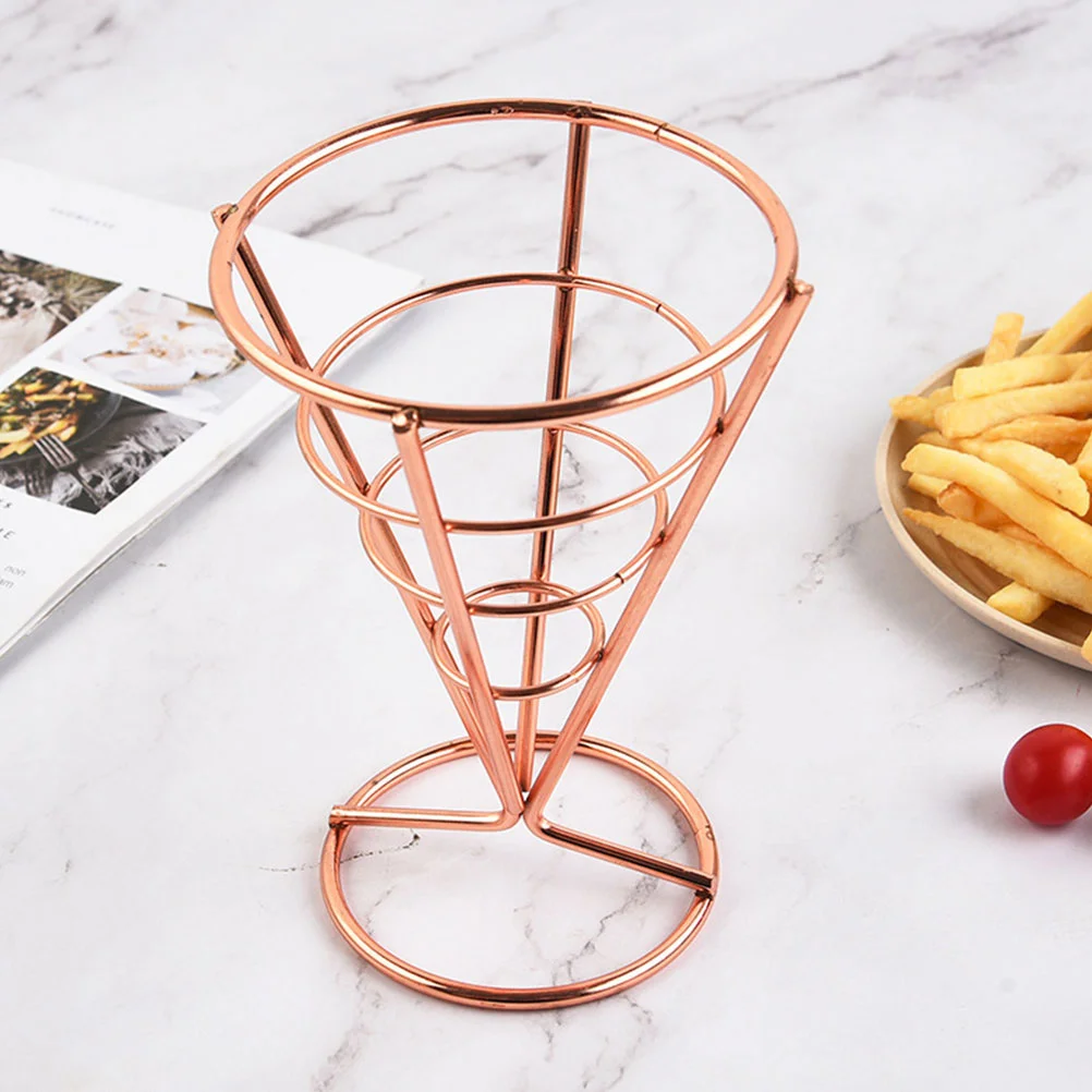 Metal Snack Holders Restaurant Food Basket Appetizer Display Stand Fried Chicken
Metal Snack Holders Restaurant Food Basket Appetizer Display Stand Fried Chicken