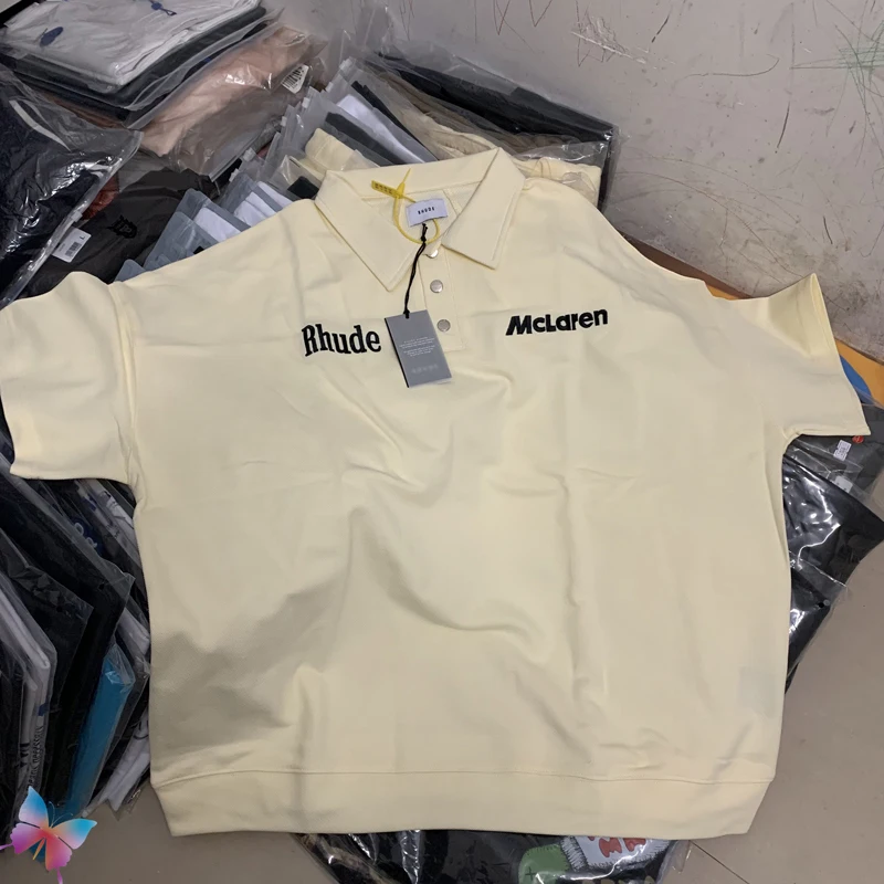 2022 Heavy Fabric High Qualiy Oversize Real Photo Men Women Polo Rhude Polo T-shirt
2022 Heavy Fabric High Qualiy Oversize Real Photo Men Women Polo Rhude Polo T-shirt