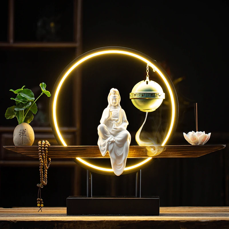 Waterfall Incense Burner Aromatherapy Zen Garden Dragon Incense Burner Waterfall Smoke Censer Encensoir Home Decor Comfort
Waterfall Incense Burner Aromatherapy Zen Garden Dragon Incense Burner Waterfall Smoke Censer Encensoir Home Decor Comfort