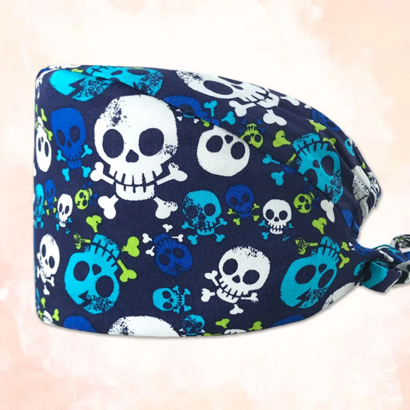 For HalloweenSpecial Offer Cotton Multicolor Cartoon Printing Female Operating Room Nurse Cap Surgeon Cap Dental Surgery Cap
For HalloweenSpecial Offer Cotton Multicolor Cartoon Printing Female Operating Room Nurse Cap Surgeon Cap Dental Surgery Cap