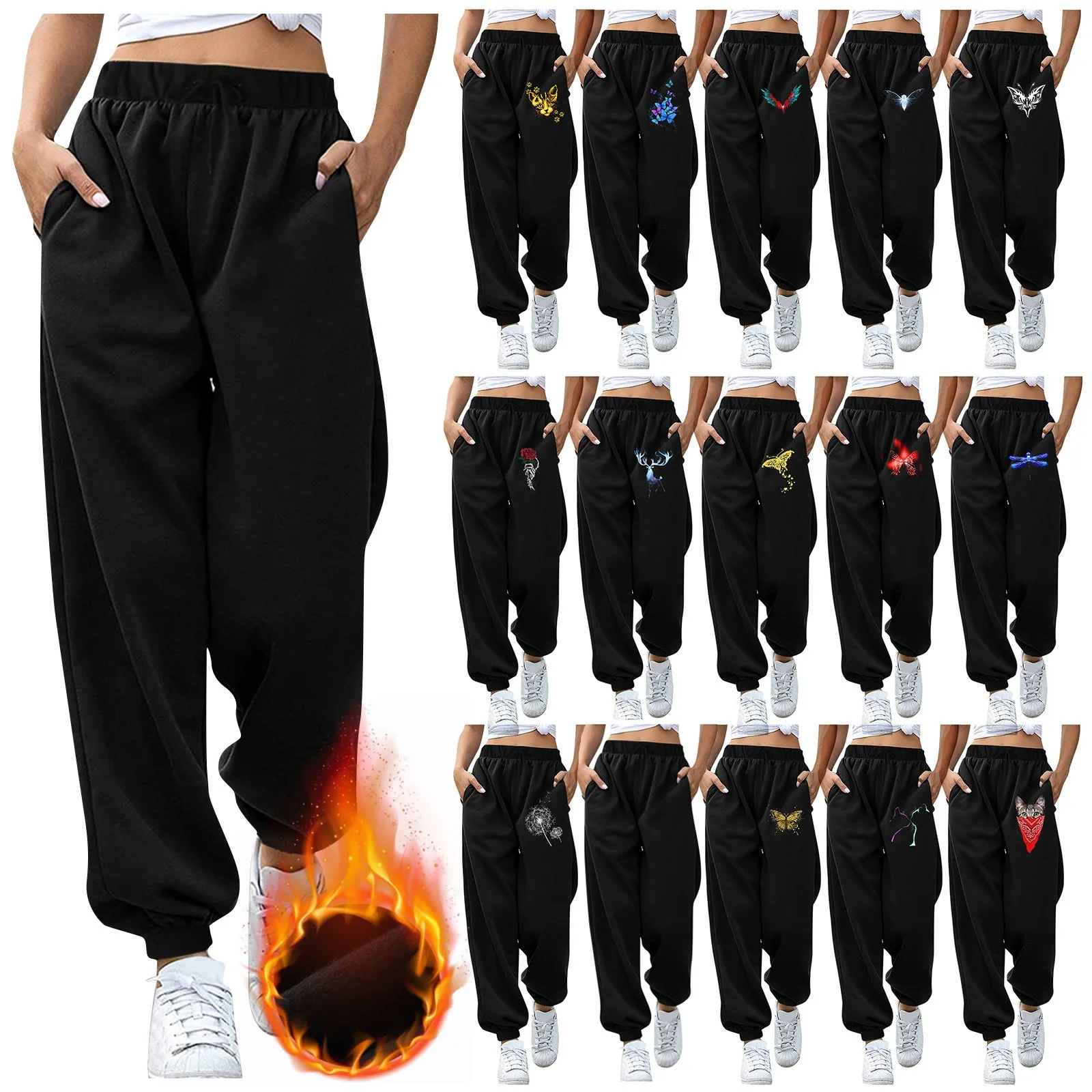 Новые женские спортивные брюки, черные спортивные брюки для бега, женские свободные спортивные тренировочные брюки для спортзала, женские модные эластичные спортивные брюки 2022 
Новые женские спортивные брюки, черные спортивные брюки для бега, женские свободные спортивные тренировочные брюки для спортзала, женские модные эластичные спортивные брюки 2022