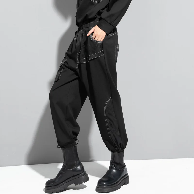 SuperAen European and American Casual Printed Harem Pants Stitching Pants Loose Women's Autumn Long Pant
SuperAen European and American Casual Printed Harem Pants Stitching Pants Loose Women's Autumn Long Pant