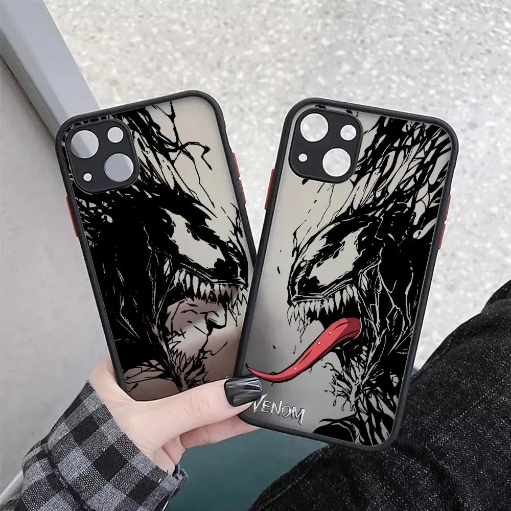 Marvel Hero Venom Deadpool Comics Matte Case For Apple iPhone 14 13 12 11 Pro Max Mini XR XS X SE Max 7 8 Plus 5G Silicone Cover
Marvel Hero Venom Deadpool Comics Matte Case For Apple iPhone 14 13 12 11 Pro Max Mini XR XS X SE Max 7 8 Plus 5G Silicone Cover