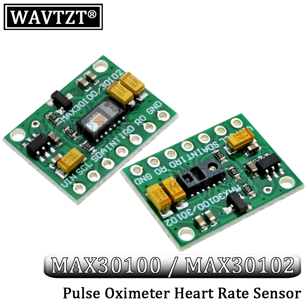 Фото Пульсоксиметр WAVTZT MAX30102 для Arduino/MAx30100 датчик сердечного ритма низкая мощность |