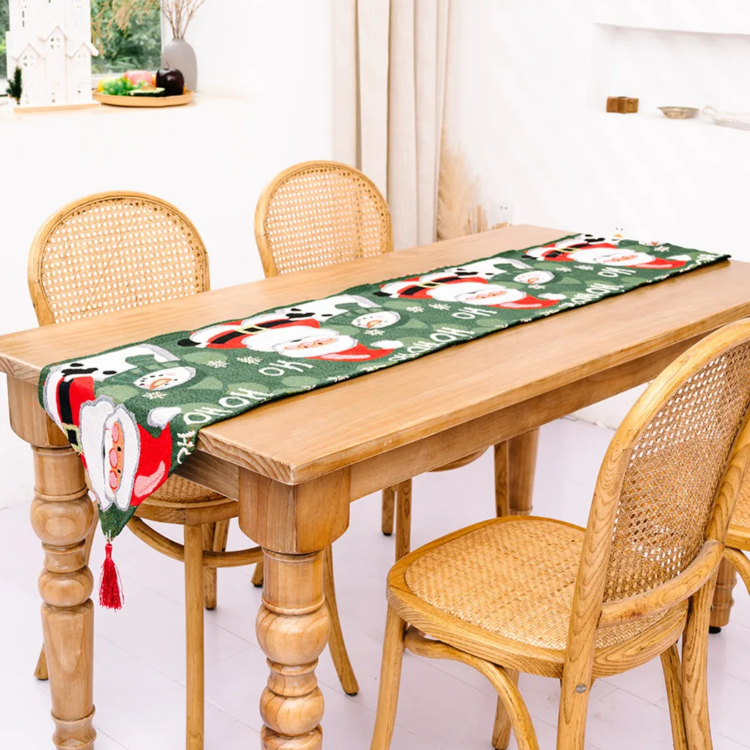 Table Table Runners Tablecloth 180*35cm Christmas Cloth Decor Runner Santa Claus Brand New Durable High Quality
Table Table Runners Tablecloth 180*35cm Christmas Cloth Decor Runner Santa Claus Brand New Durable High Quality