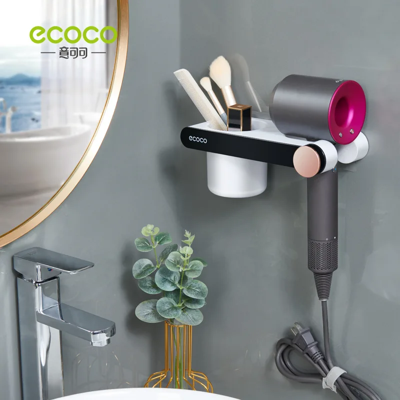 ECOCO Hands Free Hair Dryer Holder Storage Wall Mounted Shelf For Bathroom Organizer Storage Rack Bathroom Accessories Set Home
ECOCO Hands Free Hair Dryer Holder Storage Wall Mounted Shelf For Bathroom Organizer Storage Rack Bathroom Accessories Set Home