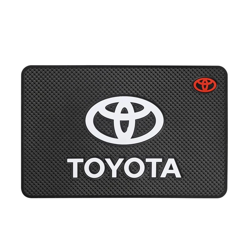 1 шт. нескользящий коврик с логотипом автомобиля, липкий ПВХ коврик для приборной панели для Toyota Corolla Prius Yaris Rav4 CHR Aygo Hilux Raize Camry Sienna V
1 шт. нескользящий коврик с логотипом автомобиля, липкий ПВХ коврик для приборной панели для Toyota Corolla Prius Yaris Rav4 CHR Aygo Hilux Raize Camry Sienna V