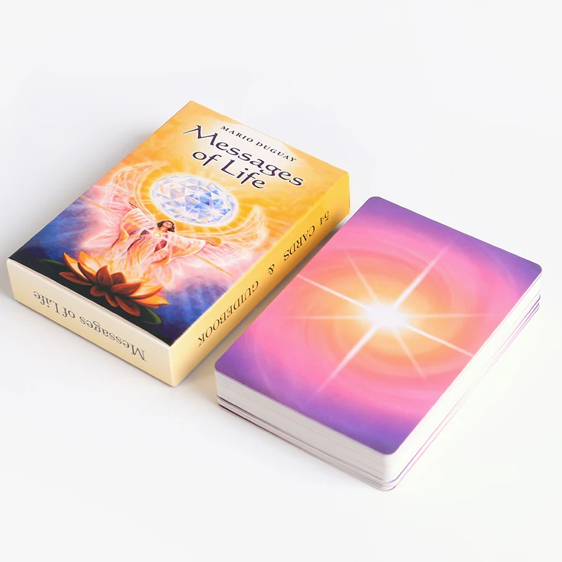 English Cards Message of Life Fate Deck Board Games Family Friends Party Playing Leisure Entertainment Oracle Cards
English Cards Message of Life Fate Deck Board Games Family Friends Party Playing Leisure Entertainment Oracle Cards