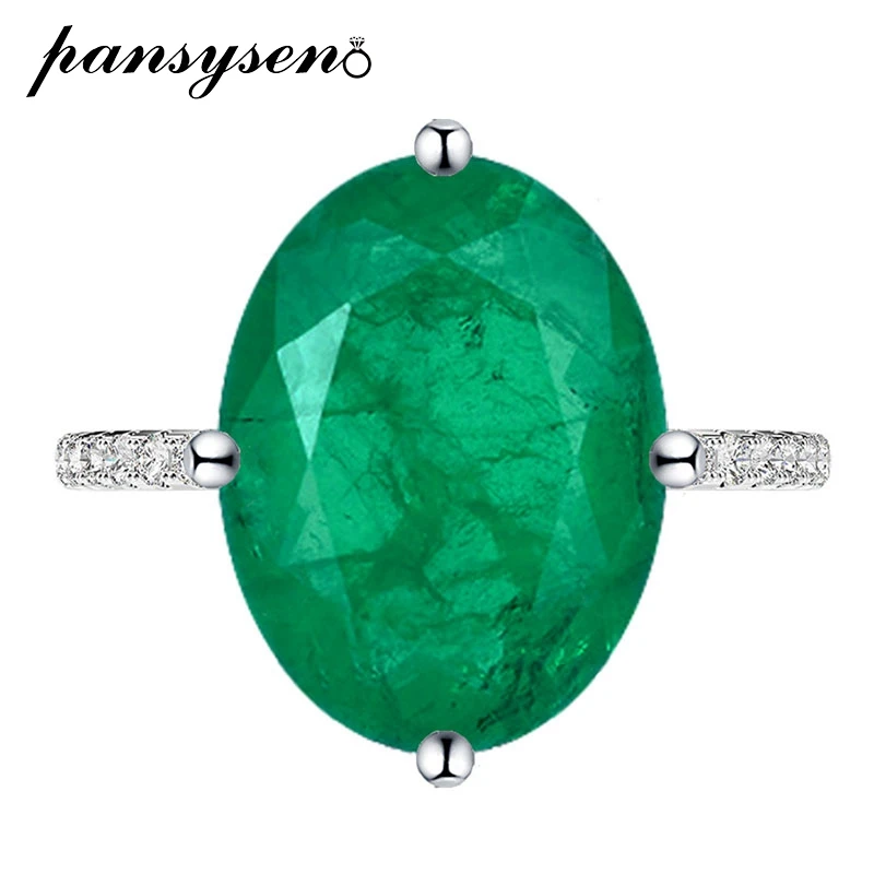 PANSYSEN Solid Silver 925 Jewelry 8CT 12x16MM Emerald Paraiba Tourmaline Gemstone Ring Anniversary Cocktail Party Fine Jewelry
PANSYSEN Solid Silver 925 Jewelry 8CT 12x16MM Emerald Paraiba Tourmaline Gemstone Ring Anniversary Cocktail Party Fine Jewelry
