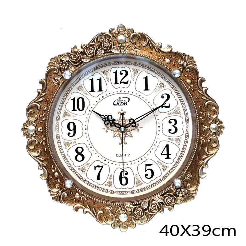 European style wall clock living room creative personality watch clock fashion atmosphere modern home clock mute peacock clock
European style wall clock living room creative personality watch clock fashion atmosphere modern home clock mute peacock clock