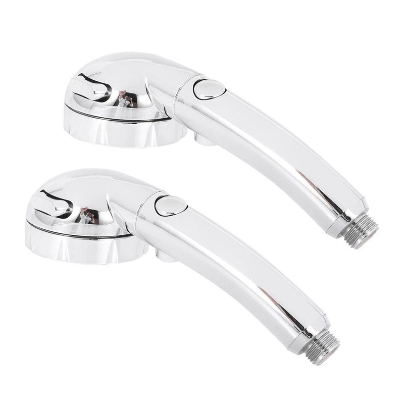 4X Handheld Shower Head High Pressure Chrome 3 Spary Setting With ON/OFF Pause Switch Water Saving Luxury Accessories
4X Handheld Shower Head High Pressure Chrome 3 Spary Setting With ON/OFF Pause Switch Water Saving Luxury Accessories