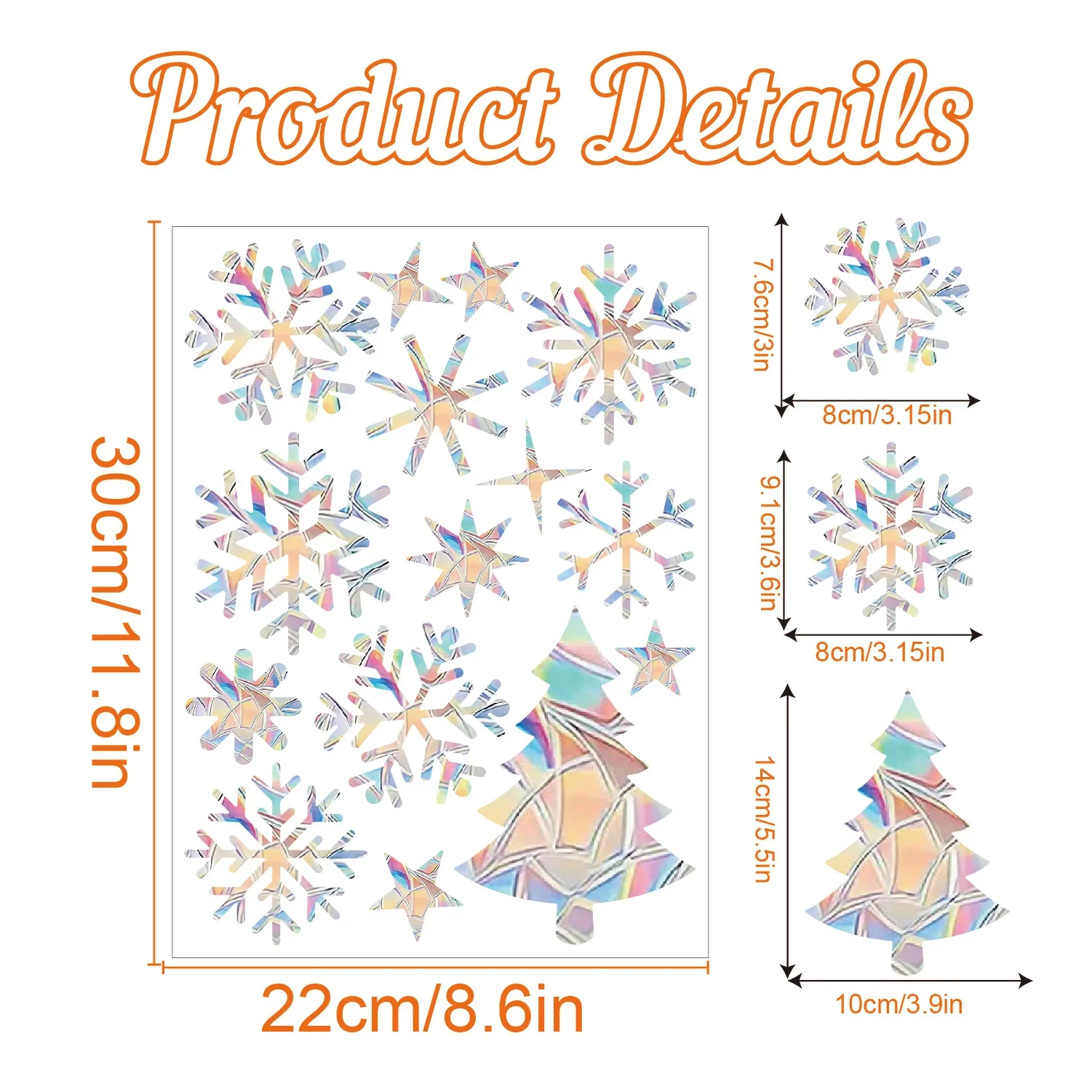 Радужные электростатические наклейки MOONBIFFY из ПВХ
Радужные электростатические наклейки MOONBIFFY из ПВХ