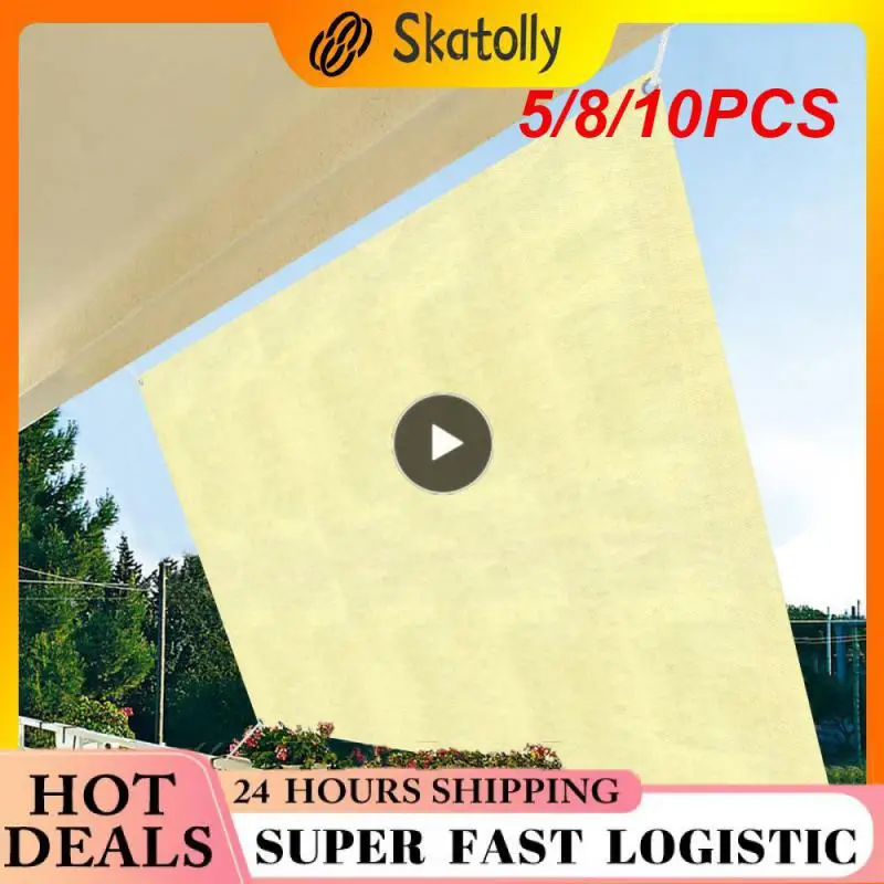 5/8/10PCS Sun Protection Awning Rectangle Sun Shade Sail Canopy 98%UV Block Sun Shelter For Outdoor Garden Beach Patio Pool
5/8/10PCS Sun Protection Awning Rectangle Sun Shade Sail Canopy 98%UV Block Sun Shelter For Outdoor Garden Beach Patio Pool