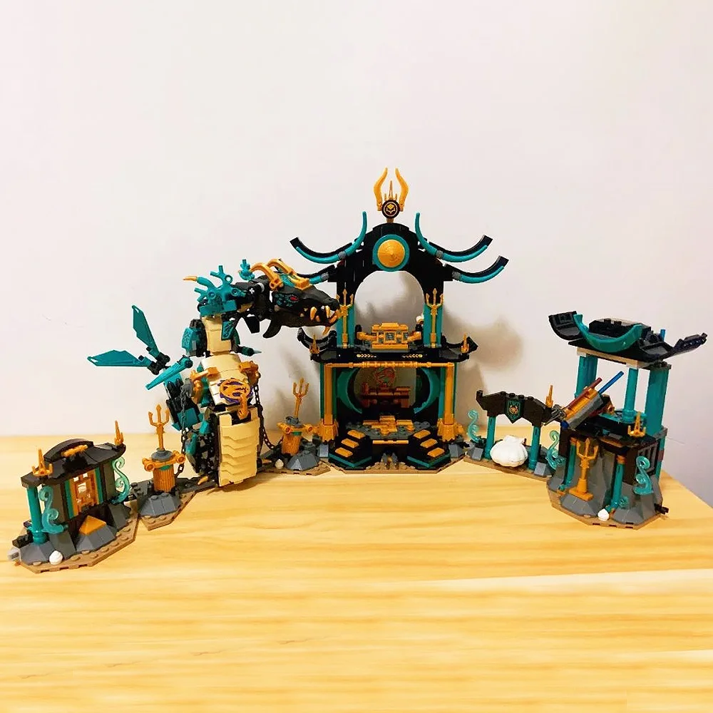 Ninja Series Temple of The Endless Sea Building Blocks Bricks Model Kit Compatible 71755 Movies Figures Kids Toys Gifts 1060pcs
Ninja Series Temple of The Endless Sea Building Blocks Bricks Model Kit Compatible 71755 Movies Figures Kids Toys Gifts 1060pcs