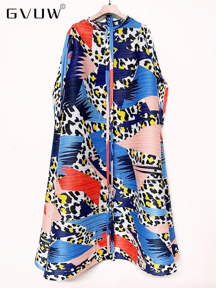 GVUW Fashion New Pleated Print Dress Women Loose Three Quarter Sleeve Loose 2023 Spring Belt Waist Female Casual Clothes 17G0646
GVUW Fashion New Pleated Print Dress Women Loose Three Quarter Sleeve Loose 2023 Spring Belt Waist Female Casual Clothes 17G0646