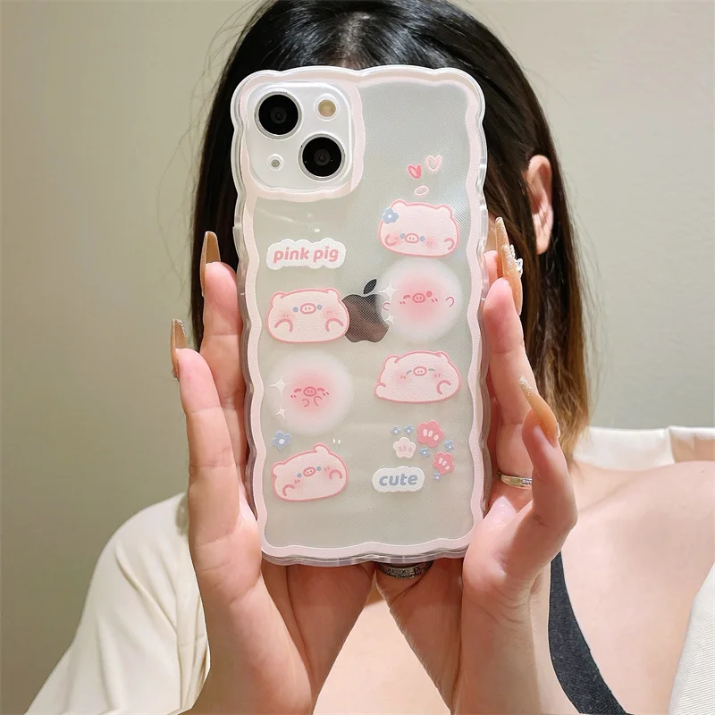Japanese And Korean-Style Cute Simple Soft Silicone Transparent Case For iPhone 11 12 13 Pro Max Mini 7 8 Plus XR X XS MAX Bumpe
Japanese And Korean-Style Cute Simple Soft Silicone Transparent Case For iPhone 11 12 13 Pro Max Mini 7 8 Plus XR X XS MAX Bumpe