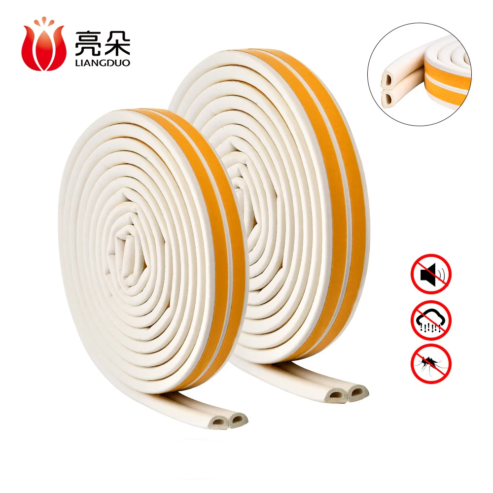Liangduo DEI Self-adhesive Door And Window Sealing Strip Glass Window Anti-collision Rubber Strip Foam Sound Insulation Striping
Liangduo DEI Self-adhesive Door And Window Sealing Strip Glass Window Anti-collision Rubber Strip Foam Sound Insulation Striping
