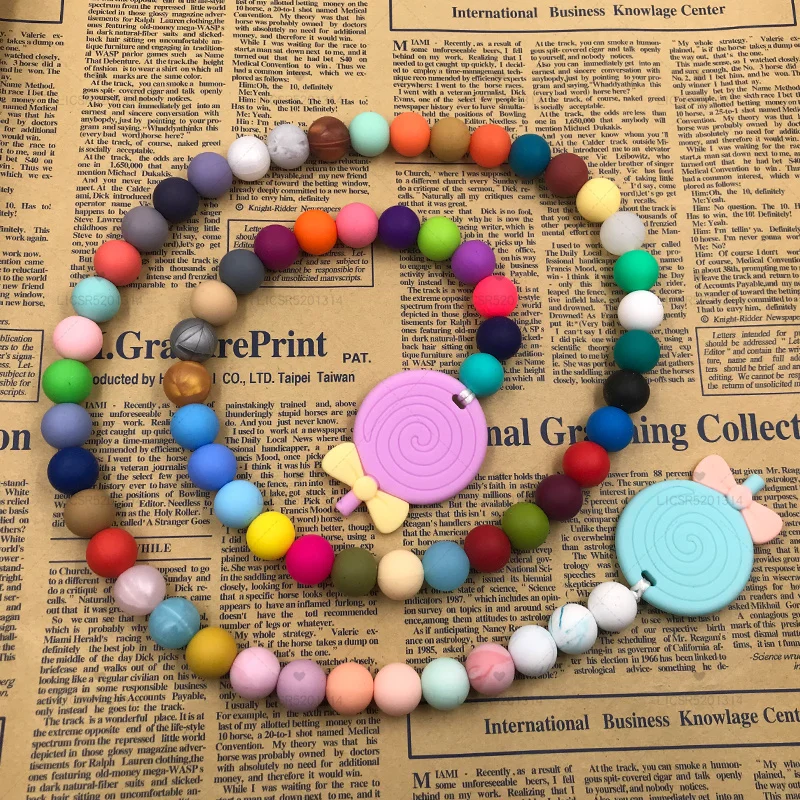 15mm 10Pcs Colorful Round Silicone Bead Food Grade Teether Teething Chew For Jewelry Making DIY Baby Nursing Pacifier Chain Toy
15mm 10Pcs Colorful Round Silicone Bead Food Grade Teether Teething Chew For Jewelry Making DIY Baby Nursing Pacifier Chain Toy