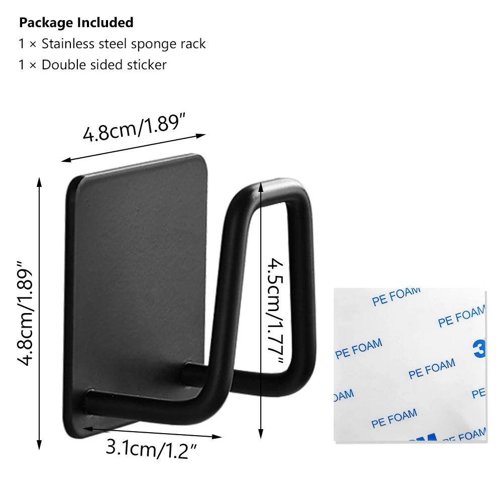Держатель для губок CHANSUNRUN из нержавеющей стали
Держатель для губок CHANSUNRUN из нержавеющей стали