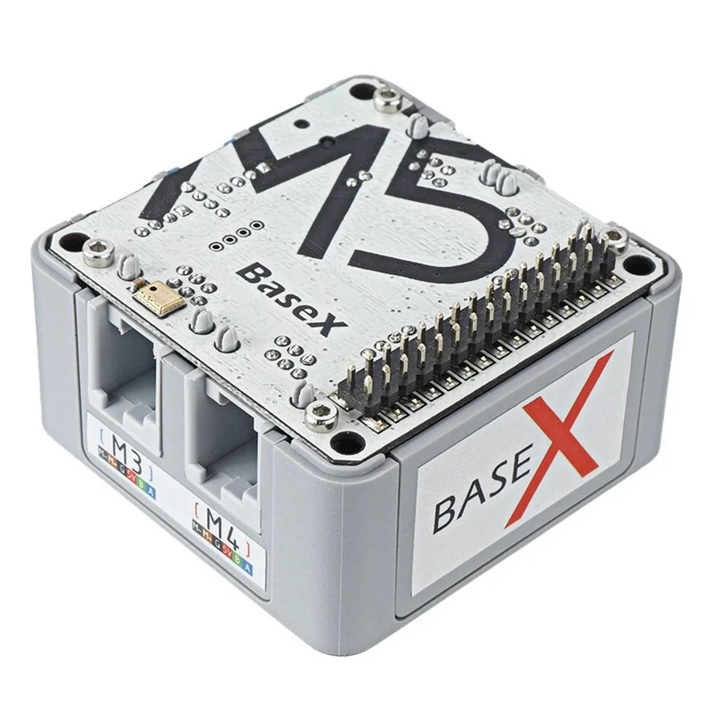 Основание двигателя M5stack Basex для EV3 с сервоинтерфейсом, батарея 900 мАч, встроенный интерфейс PDM Mic/ UART / GPIO
Основание двигателя M5stack Basex для EV3 с сервоинтерфейсом, батарея 900 мАч, встроенный интерфейс PDM Mic/ UART / GPIO