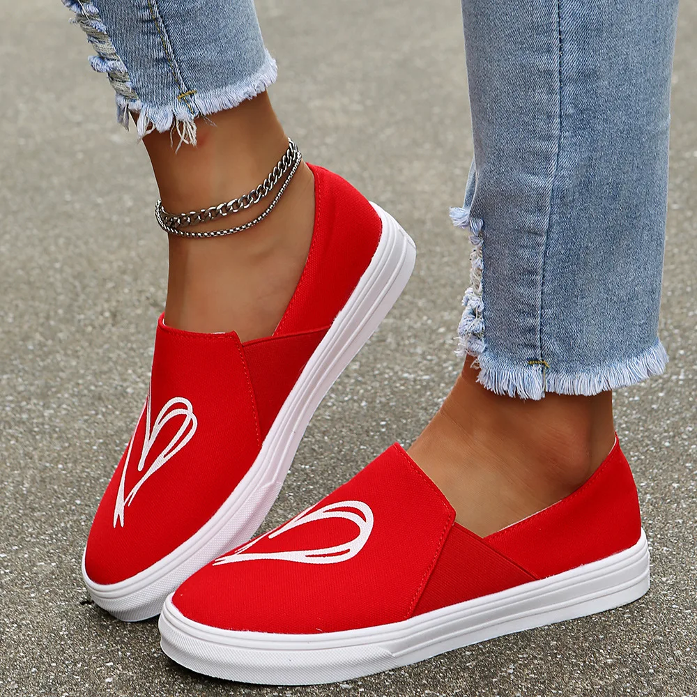 Women Vulcanized Shoes High Quality Woman Sneakers Slip On Flats Shoes Female Loafers Walking Flat chaussure femme Plus Size
Women Vulcanized Shoes High Quality Woman Sneakers Slip On Flats Shoes Female Loafers Walking Flat chaussure femme Plus Size