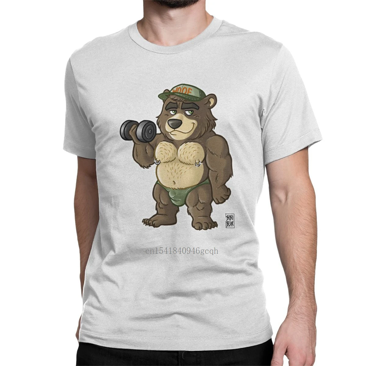Casual Thicc Bear Animals T-Shirt for Men Round Neck 100% Cotton T Shirt Strong Wildlife Short Sleeve Tee Shirt Printed Clothes
Casual Thicc Bear Animals T-Shirt for Men Round Neck 100% Cotton T Shirt Strong Wildlife Short Sleeve Tee Shirt Printed Clothes