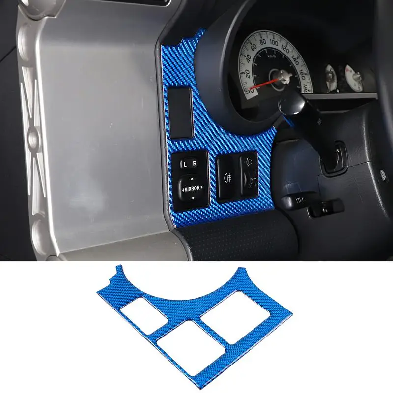 Для 2007-2021 Toyota FJ Cruiser, мягкое углеродное волокно, синее Автомобильное зеркало заднего вида с регулировкой, переключатель, рамка, наклейка, крышка, автомобильные аксессуары
Для 2007-2021 Toyota FJ Cruiser, мягкое углеродное волокно, синее Автомобильное зеркало заднего вида с регулировкой, переключатель, рамка, наклейка, крышка, автомобильные аксессуары