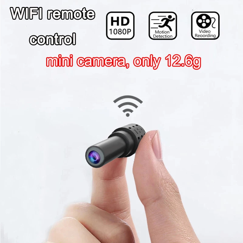 Mini Camera HD 1080P WiFi Micro Camcorder Video Secret Audio Recorder DVR Remote Control Motion Sensor Cam Action Cam
Mini Camera HD 1080P WiFi Micro Camcorder Video Secret Audio Recorder DVR Remote Control Motion Sensor Cam Action Cam