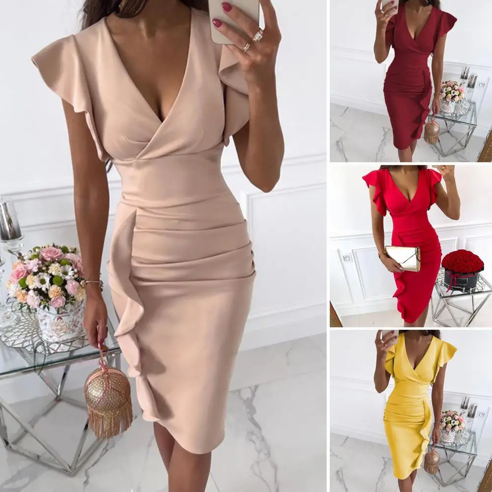 Elegant Shoulder Bodycon Dress Sexy Slim Slit Midi Dress Summer Fashion Sleeveless Office Party Dress Vestidos
Elegant Shoulder Bodycon Dress Sexy Slim Slit Midi Dress Summer Fashion Sleeveless Office Party Dress Vestidos