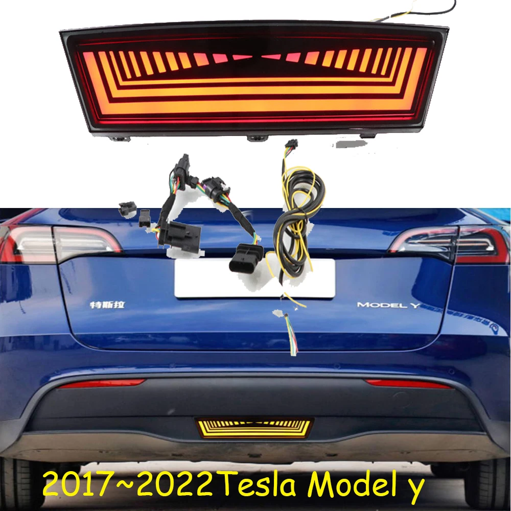 1pcs car bumper tail light for Tesla Model y taillight LED car accessories Taillamp for Tesla Modely rear light fog
1pcs car bumper tail light for Tesla Model y taillight LED car accessories Taillamp for Tesla Modely rear light fog