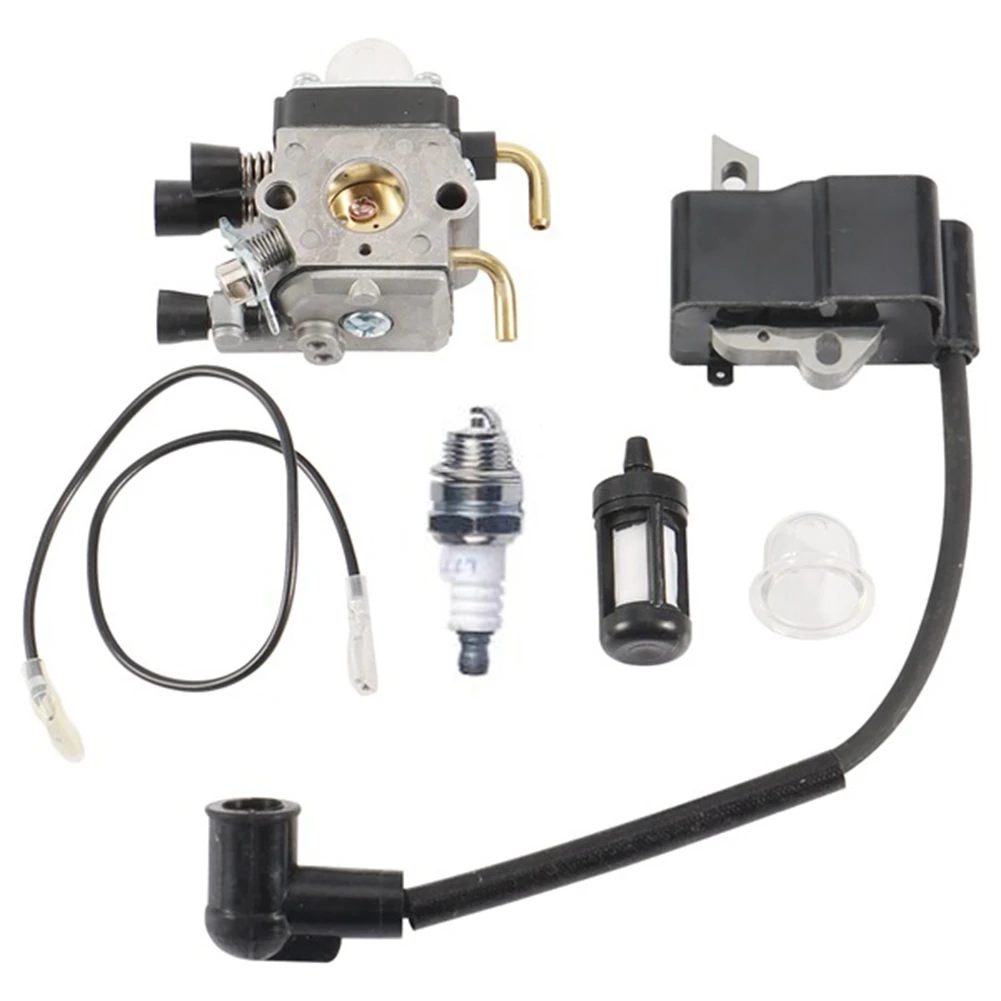 Carburetor Ignition Coil Spark Plug Bulb Fuel Filter Kit for STIHL FS75 FS80 FS85 FC85 HT70 HS75 HL75 HT75 HS80
Carburetor Ignition Coil Spark Plug Bulb Fuel Filter Kit for STIHL FS75 FS80 FS85 FC85 HT70 HS75 HL75 HT75 HS80
