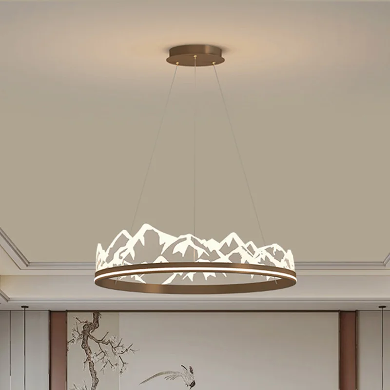 Living room chandelier design sense creative acrylic dining room bedroom lamps personality modern new Chinese bar chandelier
Living room chandelier design sense creative acrylic dining room bedroom lamps personality modern new Chinese bar chandelier