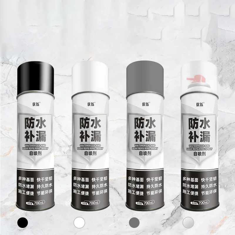Self-spraying waterproof leak repair spray ground roof exterior wall polyurethane material factory direct sales genuine guarante
Self-spraying waterproof leak repair spray ground roof exterior wall polyurethane material factory direct sales genuine guarante