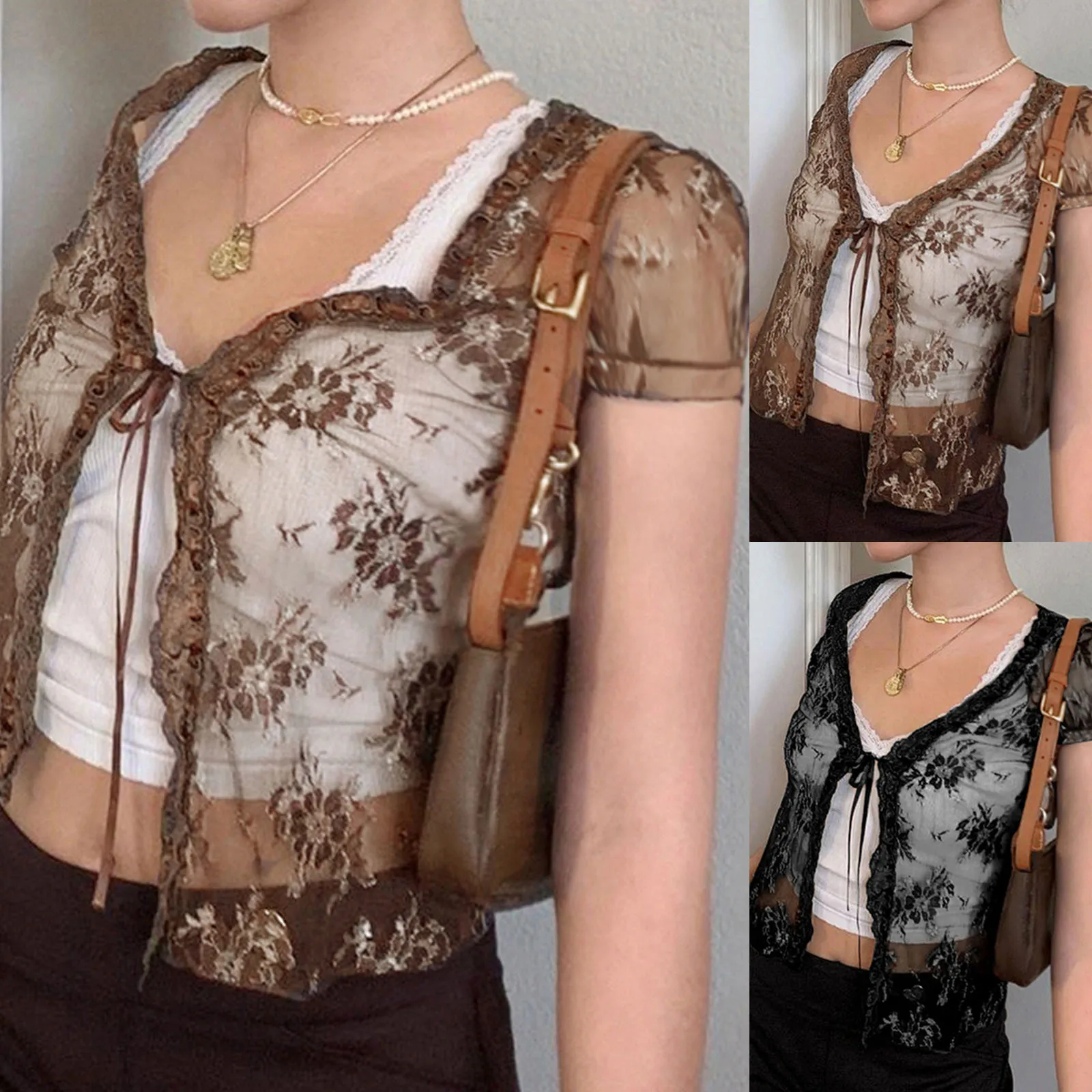 Кардиган, кардиган, куртка, женский короткий сетчатый топ с кружевным рукавом и завязкой, Женское пальто, женский свитер, куртка
Кардиган, кардиган, куртка, женский короткий сетчатый топ с кружевным рукавом и завязкой, Женское пальто, женский свитер, куртка