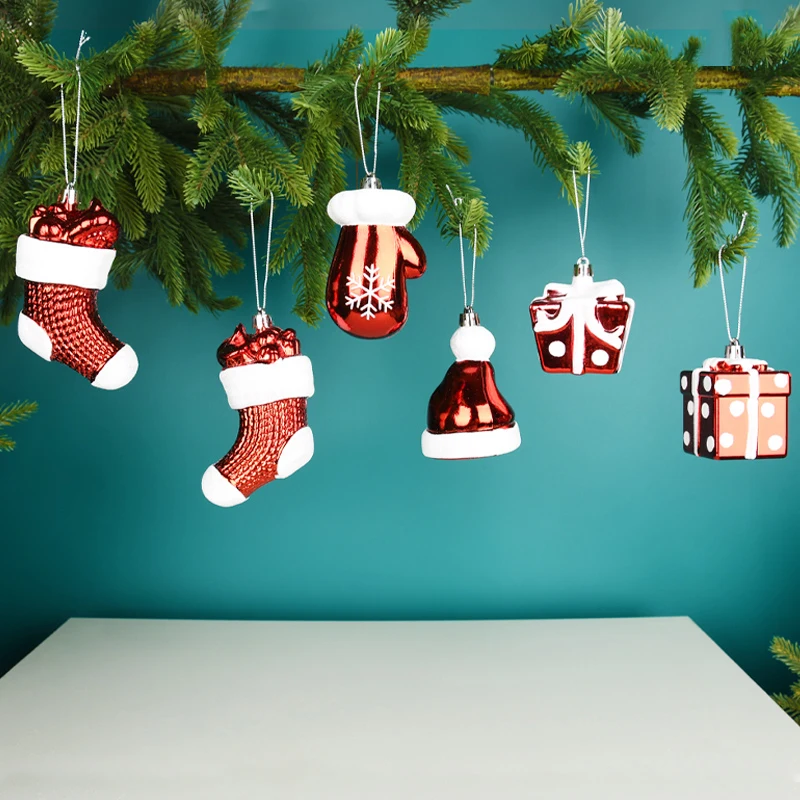 6pcs Christmas Decoration Red and White Painted Christmas Hat Socks Gloves Gift Box Set Christmas Tree Decor Glass 2023 New Year
6pcs Christmas Decoration Red and White Painted Christmas Hat Socks Gloves Gift Box Set Christmas Tree Decor Glass 2023 New Year