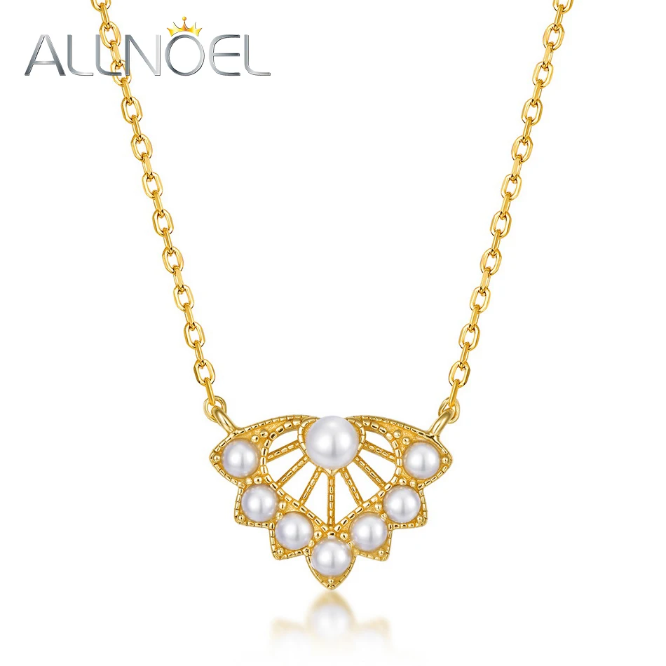 ALLNOEL 925 Sterling Silver Pendant Necklace for Women Crown Pearl Gold Plated Luxury Engagement Wedding Elegant Fine Jewelry
ALLNOEL 925 Sterling Silver Pendant Necklace for Women Crown Pearl Gold Plated Luxury Engagement Wedding Elegant Fine Jewelry