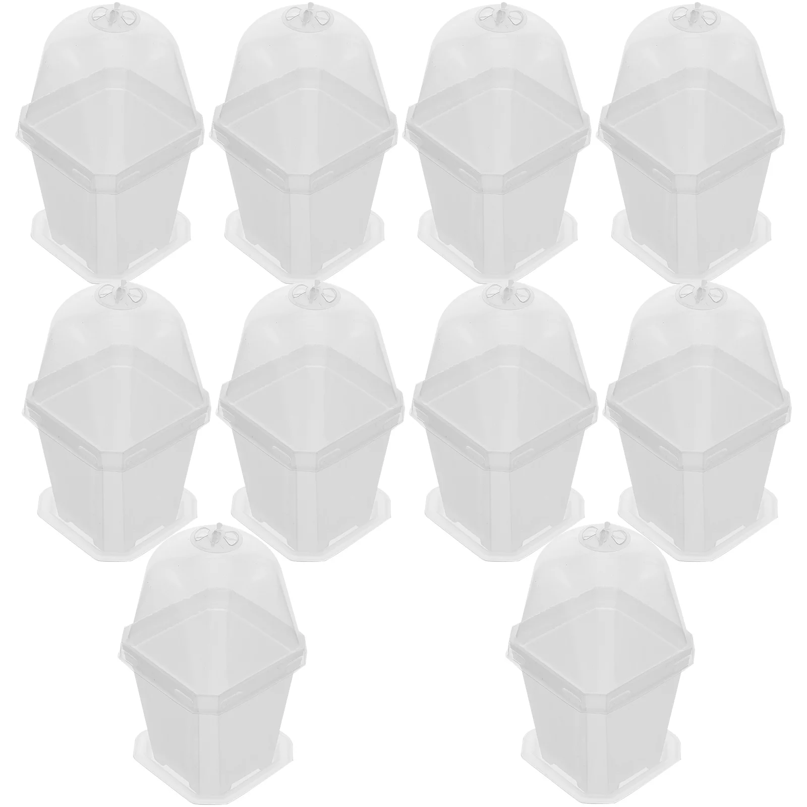 10 Pcs Outdoor Pot Thermally Insulated Gardening Planting Containers Supply Succulent Plants Balcony Pots Office
10 Pcs Outdoor Pot Thermally Insulated Gardening Planting Containers Supply Succulent Plants Balcony Pots Office