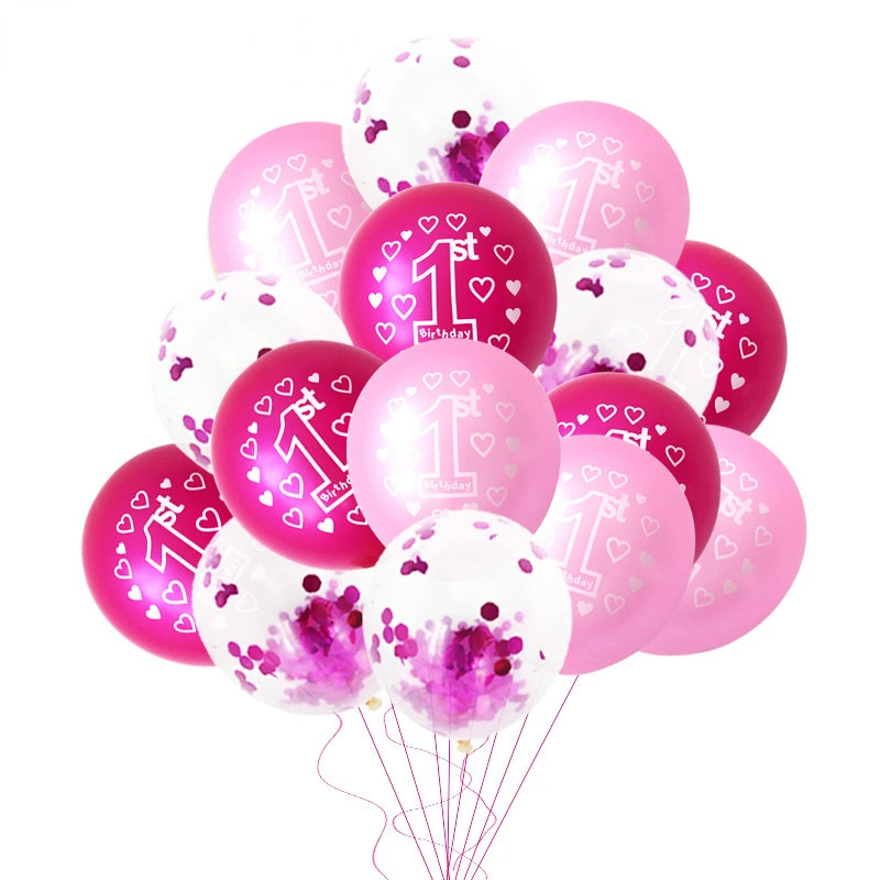 Pink 1st Birthday Balloon One 1 Year Old First Happy Birthday Party Decor Latex Ballons Globos Baby Shower Girl Favor
Pink 1st Birthday Balloon One 1 Year Old First Happy Birthday Party Decor Latex Ballons Globos Baby Shower Girl Favor